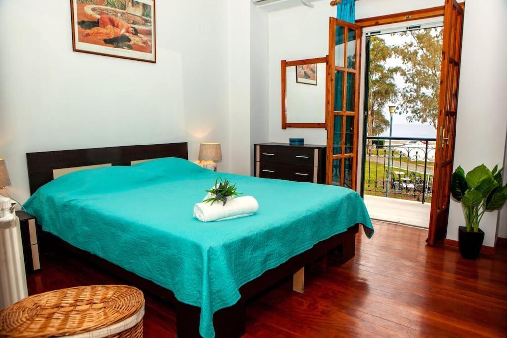 City Center, Sea View Apartment, Amelia! Anemomylos المظهر الخارجي الصورة