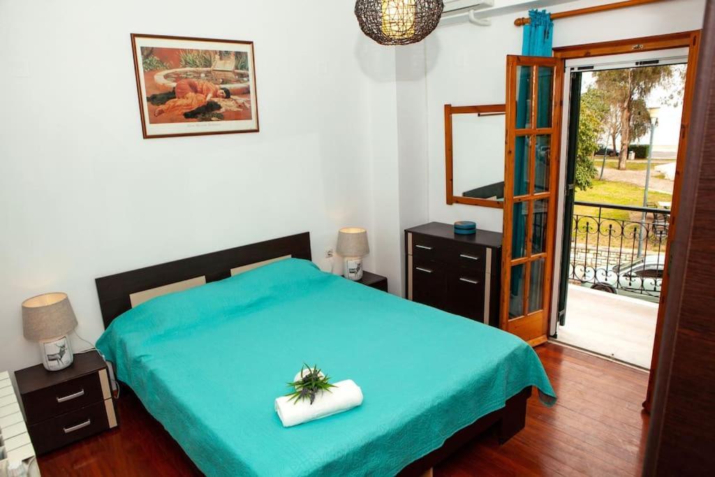 City Center, Sea View Apartment, Amelia! Anemomylos المظهر الخارجي الصورة